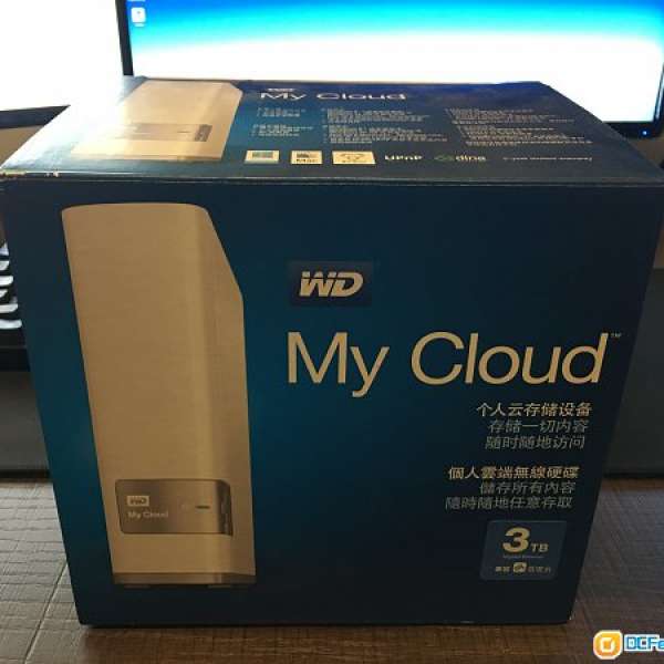99%新 WD My Cloud 個人雲端硬盤 3TB 有保養