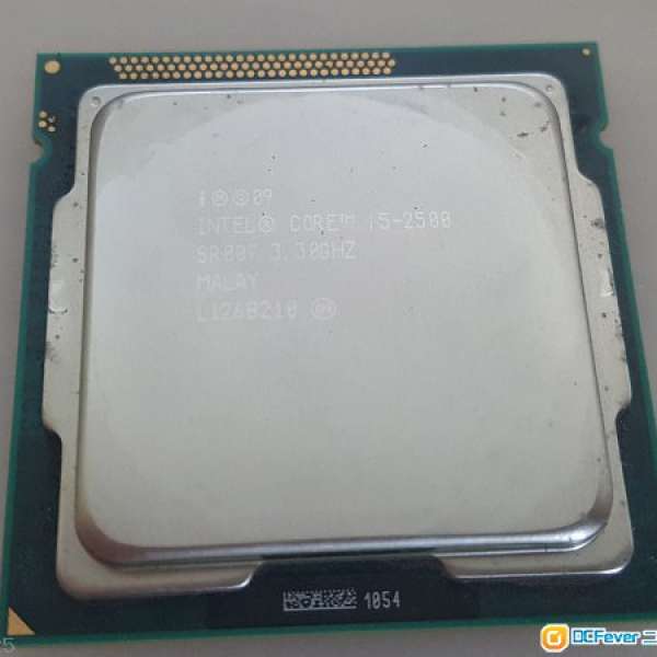 intel i5-2500 CPU set