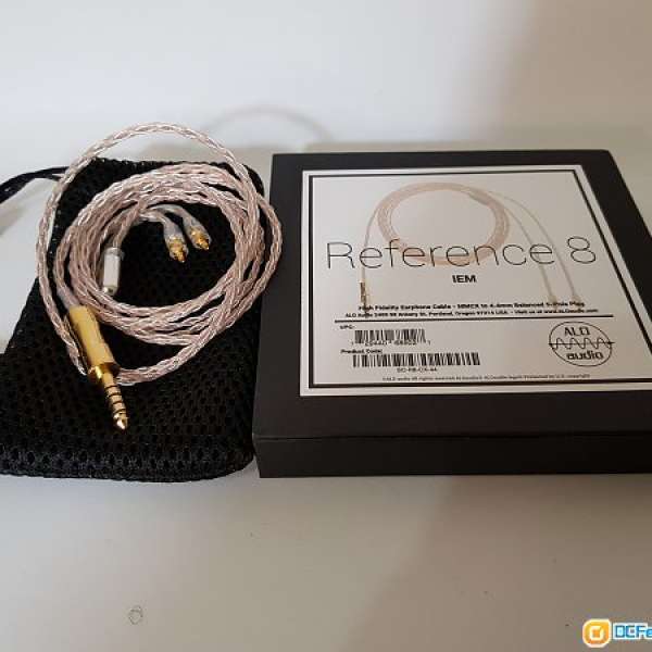 99%new ALO Audio Reference 8 IEM MMCX to 4.4mm Balanced cable