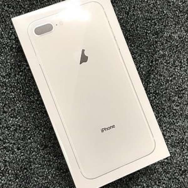 (不議價)全新未開封港行iPhone 8 plus 64gb銀色有單有保用連一次爆芒換新維修或更換...