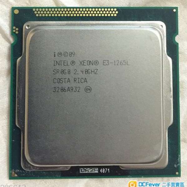 Intel Xeon E3-1265L (NOT v2) HP Gen8 CPU 合用