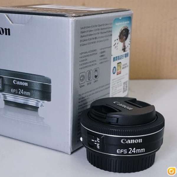 Canon EF-S 24mm f/2.8 STM (95%新淨)