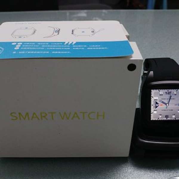 95%NEW Smart Watch 智能手錶手機可插 3G SIM卡 內置GPS Bluetooth Wifi MicroSD