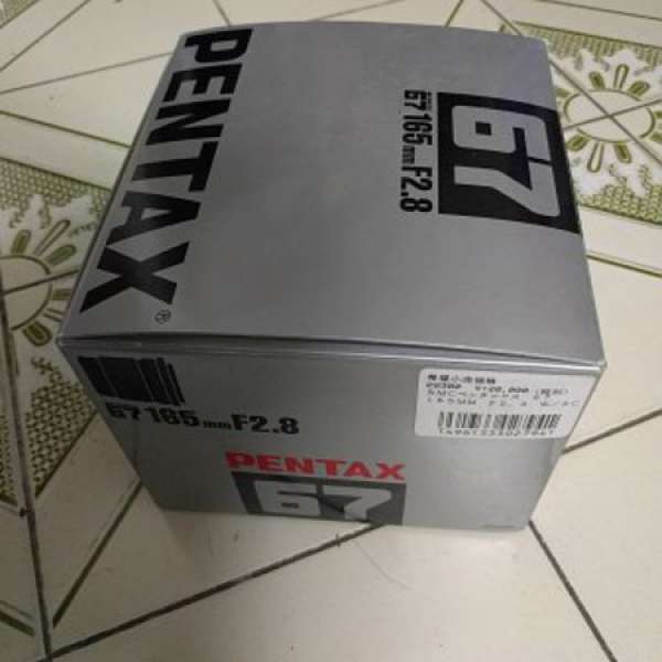 全新 Pentax 67 165mm F2.8 lens with box