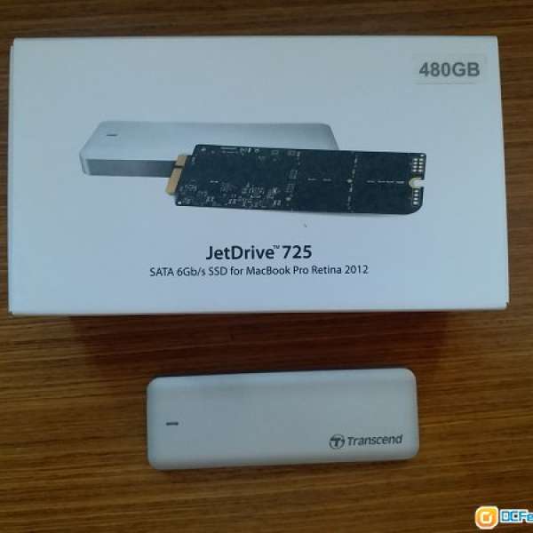 Transcend JetDrive 725 480GB (SSD Macbook Pro Retina 2012)