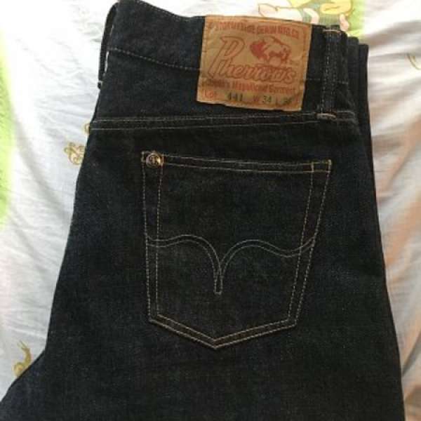 PHERROW'S 441 One Wash Jeans 日本牛仔褲 size 34 購於take5