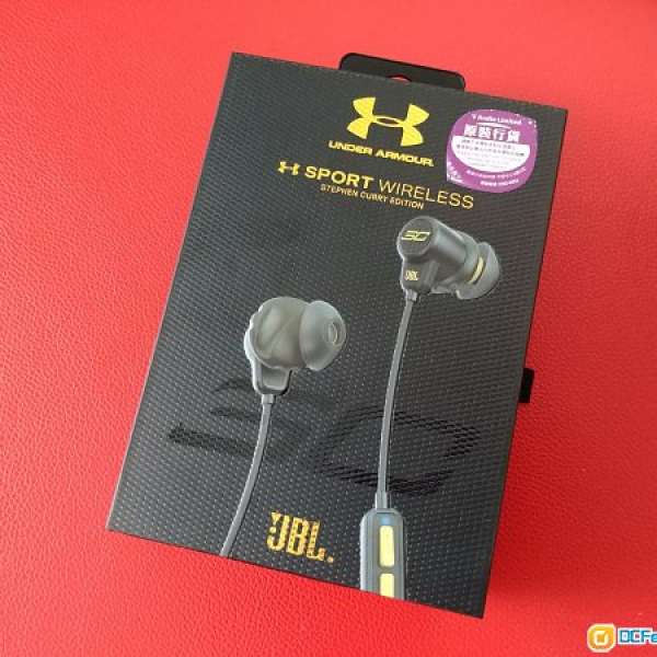 99.99%新JBL Under Armour Sport Wireless Stephen Curry Edition 藍牙耳機 7/8買