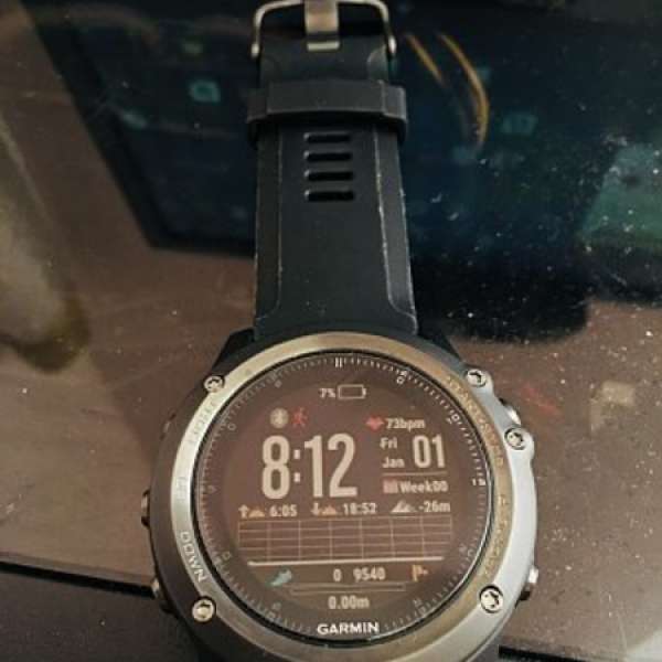 Garmin Fenix 3 hr SAPPHIRE EDITION Asia 英文版