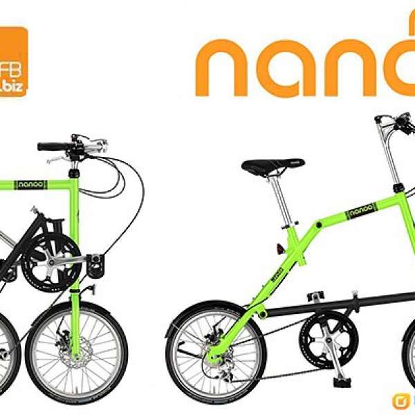 Nanoo FB 14" / 14吋摺車 / 摺疊單車 / folding bike