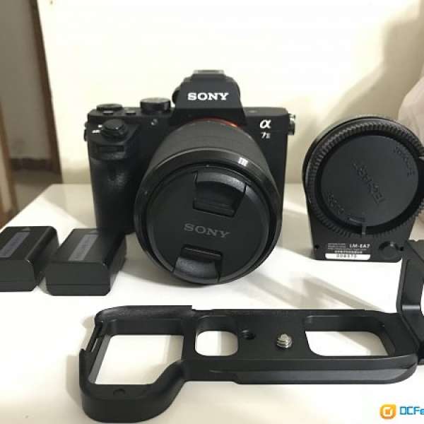 Sony A7ii 28-70mm kit set 90%new+天工 Techart LM-EA7 Leica M 轉Sony