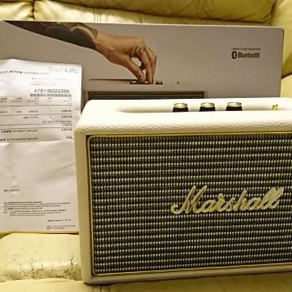 Marshall Acton bluetooth speaker (白色)