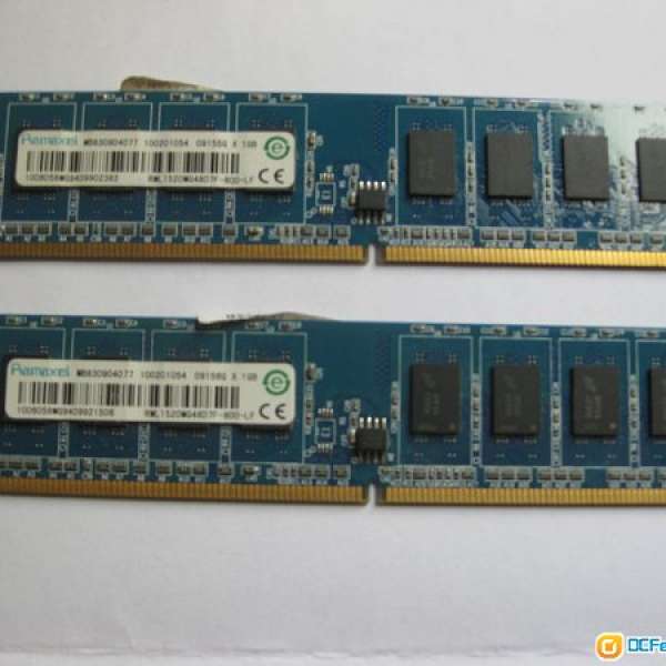 1GB DDR2 x 2