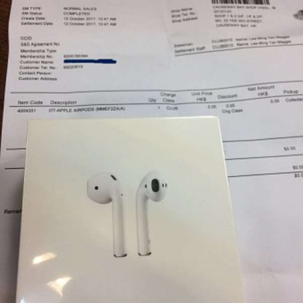 全新 Apple AirPods