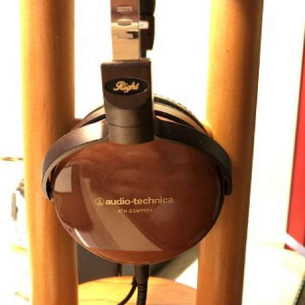 Audio technica ATH-ESW 990H EARSUIT 耳罩 耳機 耳牛 木紋 on-ear