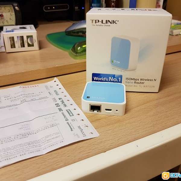 TP Link Travel Router TL-WR702N (150mbps with 802.11n)