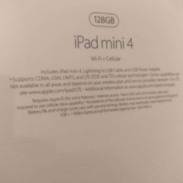 Apple iPad mini 4 Wi-Fi + Cellular 128GB