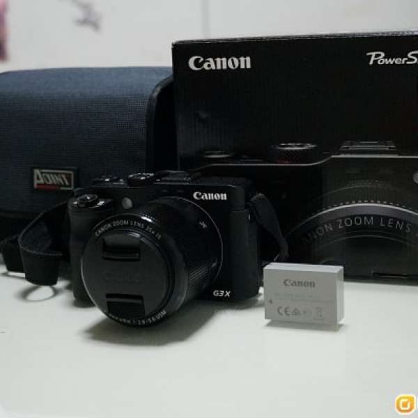 99%新全無花痕 CANON Power Shot G3X Digital Camera 24-600 Lens MADE IN JAPAN