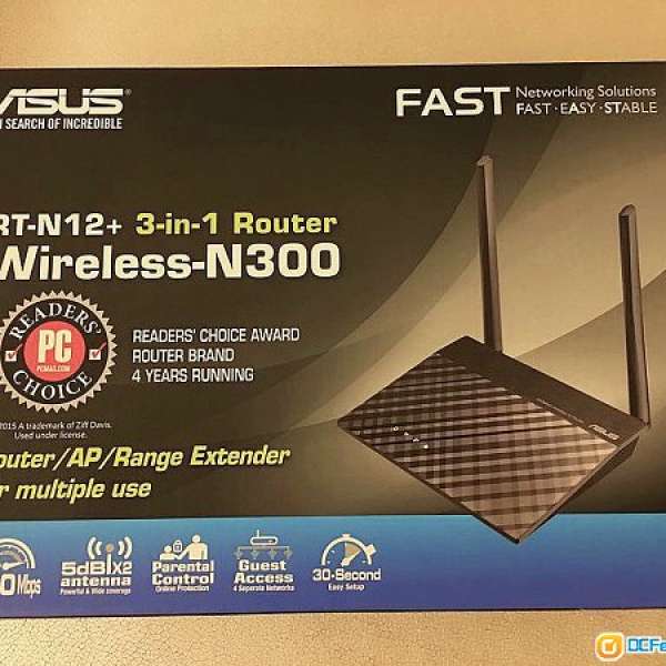Asus N12+ 300Mps Router