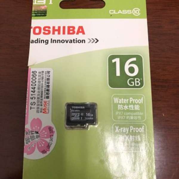 Toshiba 16GB MicroSD Card