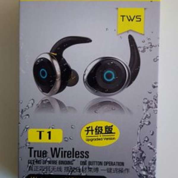 藍芽雙耳耳機 Awei True Wireles T1 Upgraded Version