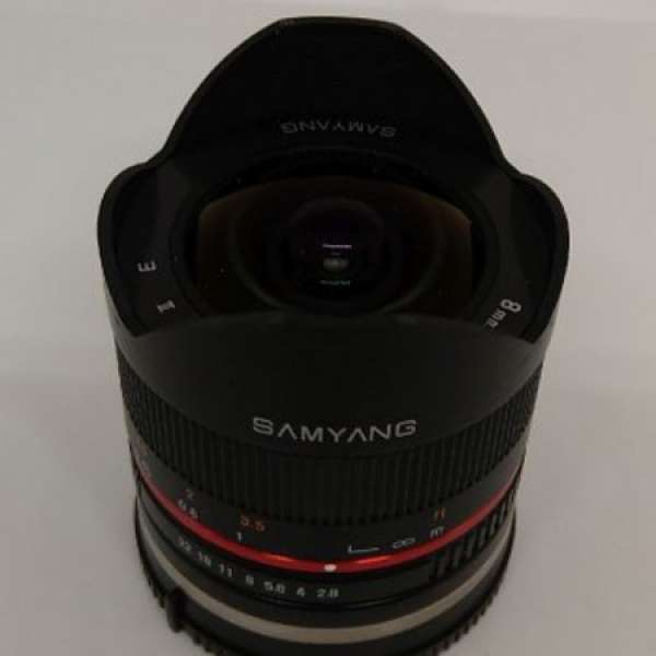 Samyang 8mm f/2.8 UMC Fish-eye II 鏡頭