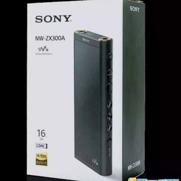 全新Sony NW-ZX300 ZX300A 16GB版本 中國行貨