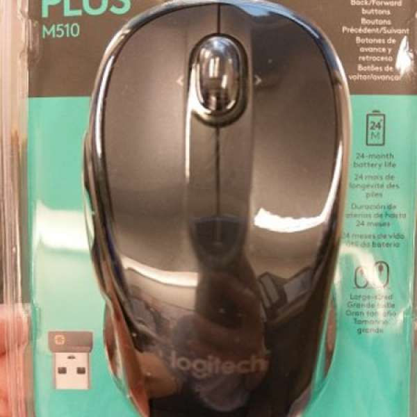 全新未開封 Logitech M510 無線滑鼠