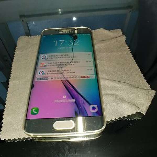 出售行貨 70% 金色Samsung s6 edge G9250 32gb