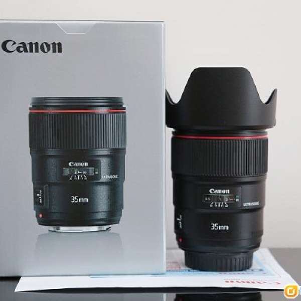 Canon EF 35.4 L ll  2代交換