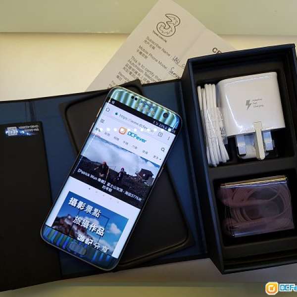 行貨有保 S7 Edge 99%新 淺藍色 Samsung 客服 剛換機