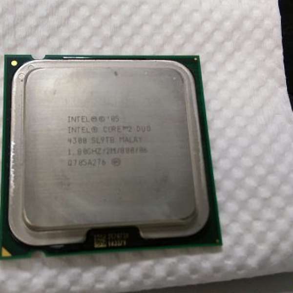 Intel CPU E4300 連原裝風扇 1.8Ghz 文書機