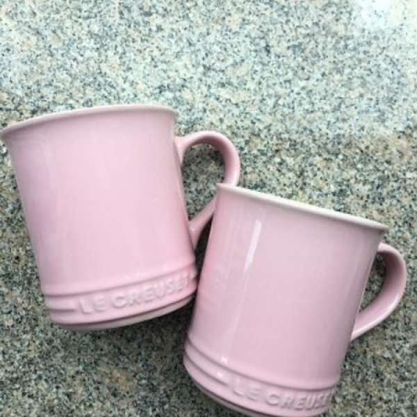 LC satin pink coffee mug
