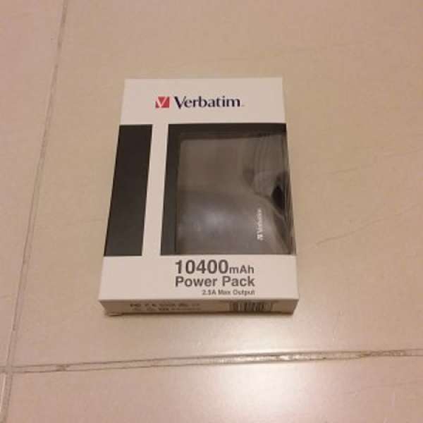 全新 Verbatim 10400mAh power pack
