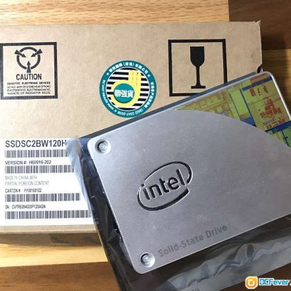 Intel SSD 535 Series 120GB 聯強香港行貨 保養至 2021年