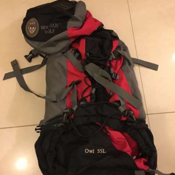 Mountain Wolf Owl 55L + 10L backpack
