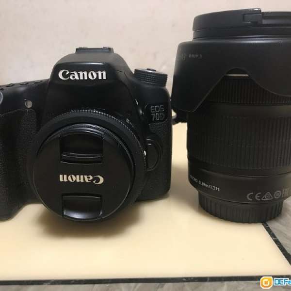 Canon 70D + 18-135 kit + Efs 24mm