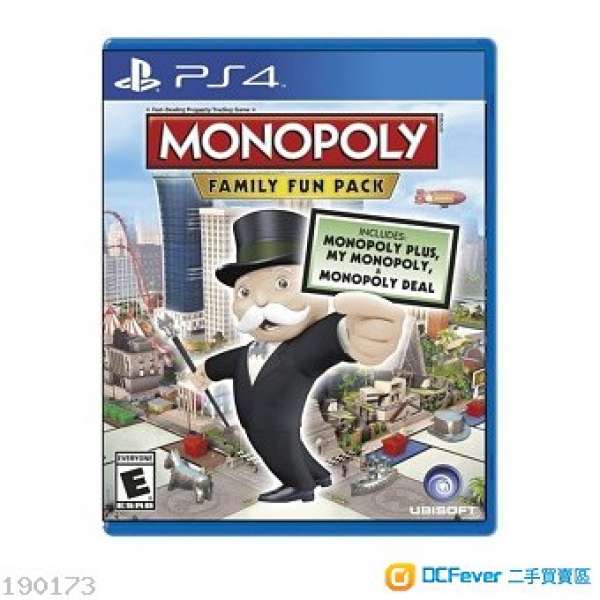 PS4 game Monopoly Family Fun Pack