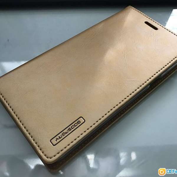 SAMSUNG Galaxy A9 2016 GODSPERY Wallet Case (Colour: GOLD)