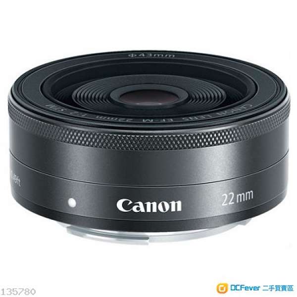 Canon EF-M 22mm f2.0