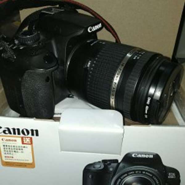 Canon 650D細kit 行貨套裝機連Tamron 18-270