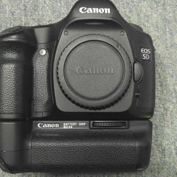 Canon 5D Mark I (連直倒)(BATTERY GRIP)(9成新)
