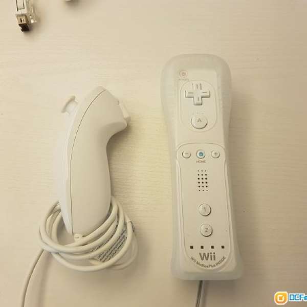 Wii Remote and Nunchuck with motion plus built-in