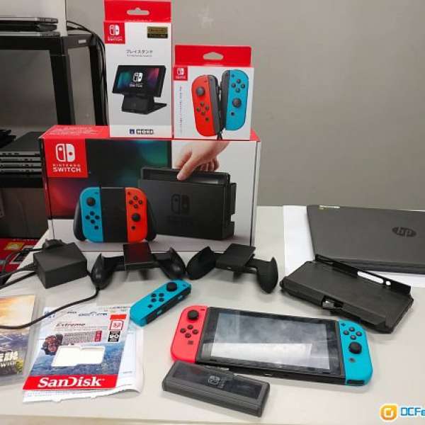 nintendo switch full set ( Japanese ver.)