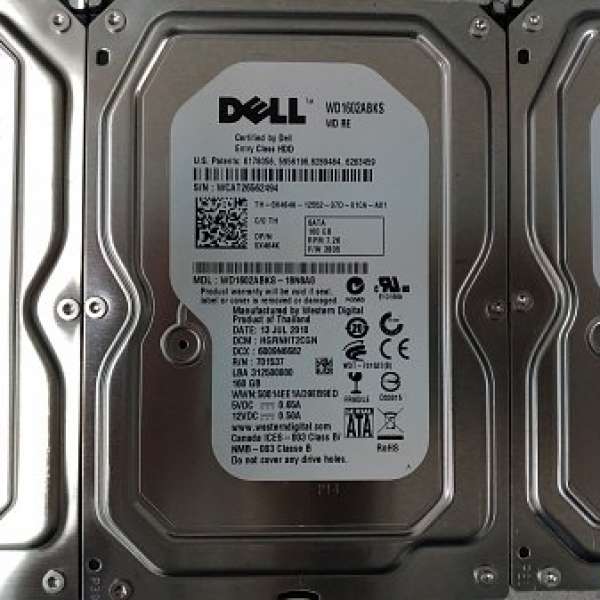 WD 80GB 7200RPM 3.5" SATA