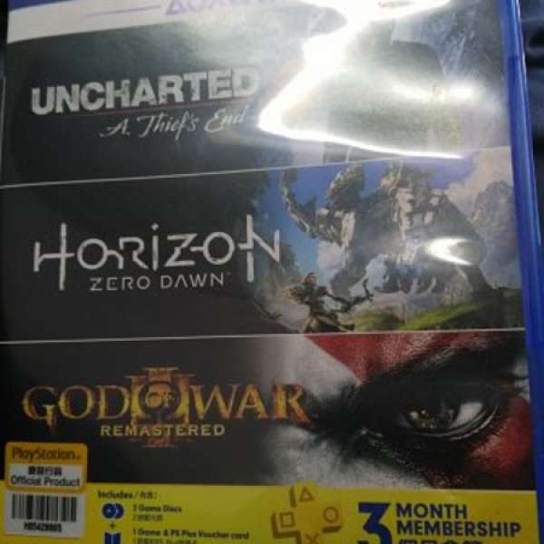Ps4 Horizon Zero Dawn Uncharted 4中文版