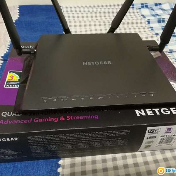 行貨 95% New Netgear R7500 Router Nighthawk X4 AC 2350
