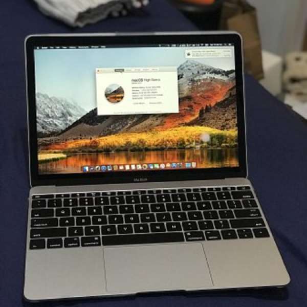 有AppleCare Macbook 12" 2016 銀色