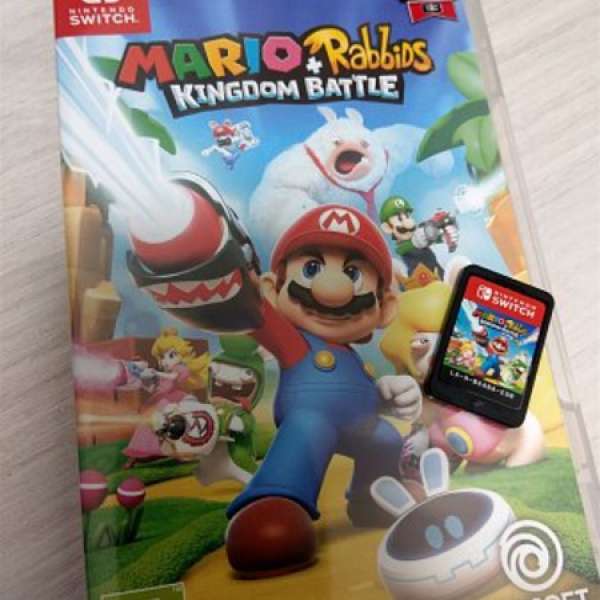 Switch Mario Rabbids Kingdom Battle孖寶X賤兔