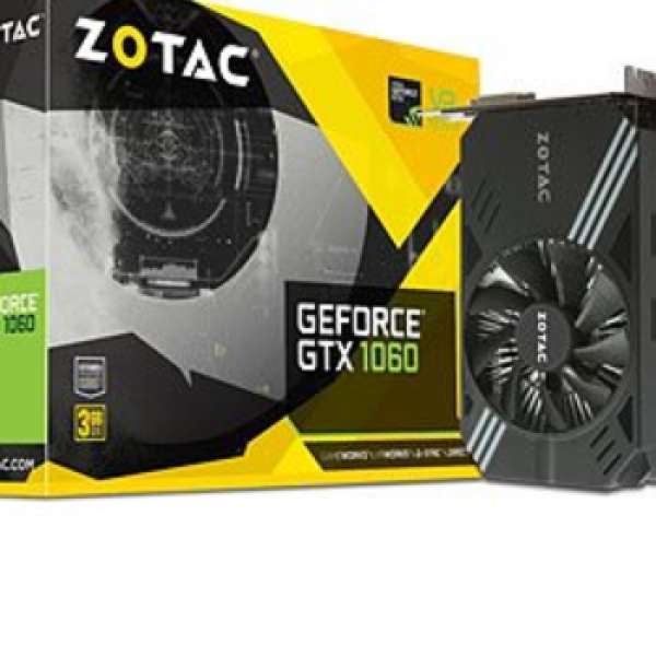 Zotac GTX 1060 6G Mini (新淨行貨有長保)