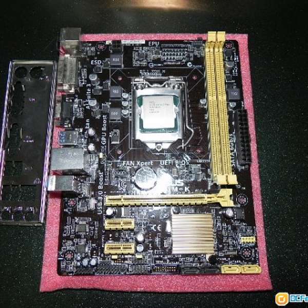 Intel G3220 + Asus H81M-K
